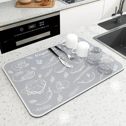 Absorbent Countertop Mat