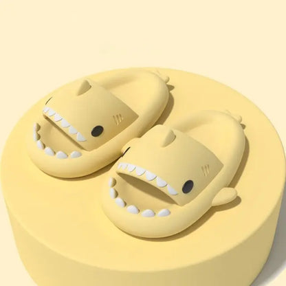 Cute Shark Slippers Bathroom Slides