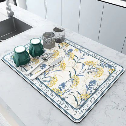 Absorbent Countertop Mat