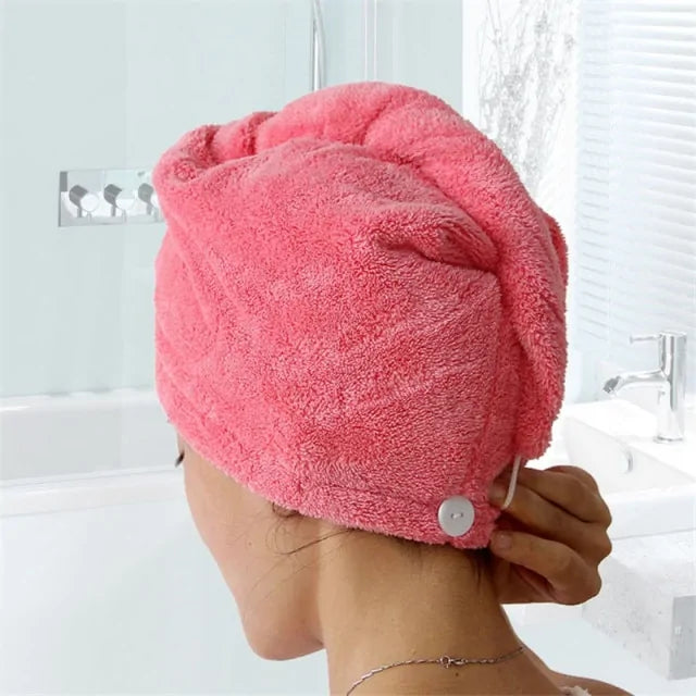 Microfiber Head Towel for Hair Drying