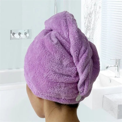 Microfiber Head Towel for Hair Drying