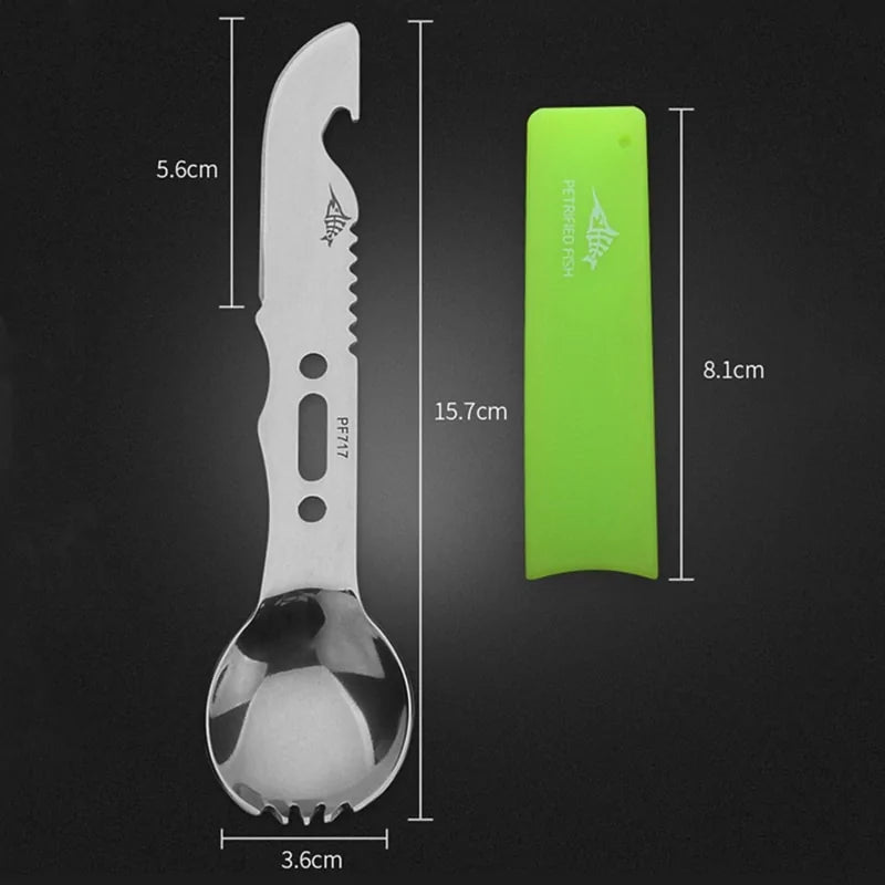 Multifunctional Camping Cookware Spoon Fork