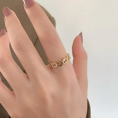 Light Luxury Adjustable Ring Jewelry