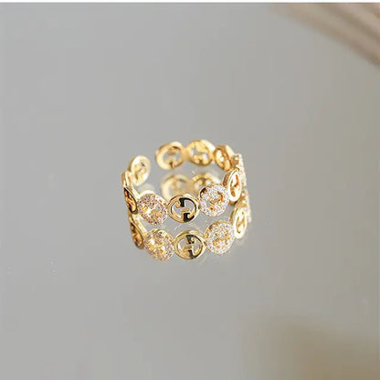 Light Luxury Adjustable Ring Jewelry