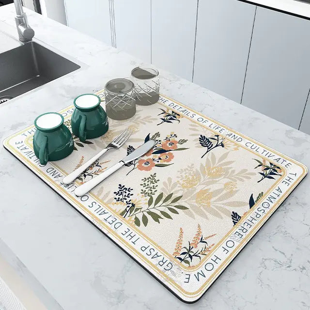 Absorbent Countertop Mat